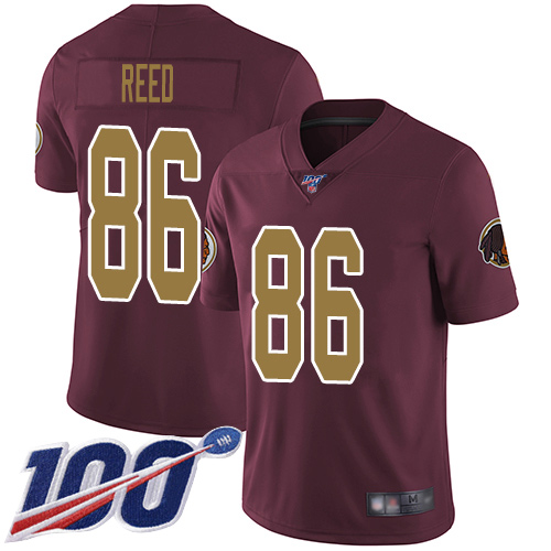 Washington Redskins Limited Burgundy Red Youth Jordan Reed Alternate Jersey NFL Football #86 100th->women nfl jersey->Women Jersey